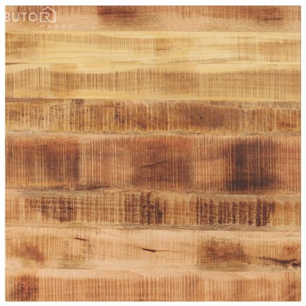vidaXL tömör nyers mangófa négyzet alakú asztallap 70x70x3,8 cm