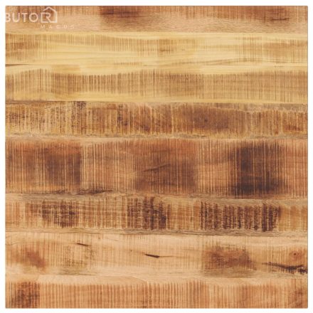 vidaXL tömör nyers mangófa négyzet alakú asztallap 80x80x3,8 cm