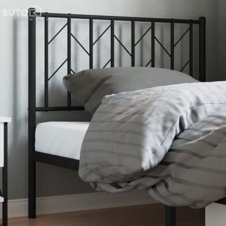 vidaXL fekete fém fejtámla 90 cm