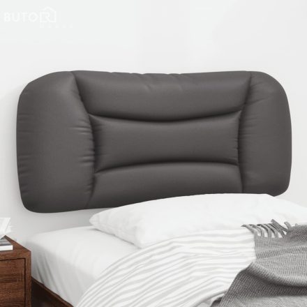 vidaXL szürke műbőr fejtámla párna 80 cm 