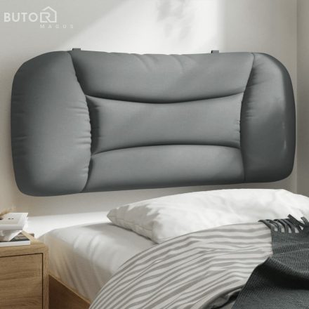vidaXL világosszürke szövet fejtámla párna 90 cm