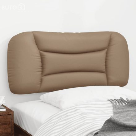 vidaXL cappuccino színű műbőr fejtámla párna 90 cm