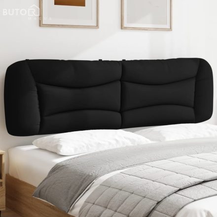 vidaXL fekete műbőr fejtámla párna 193 cm