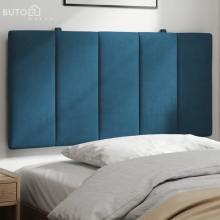 vidaXL kék bársony fejtámla párna 100 cm