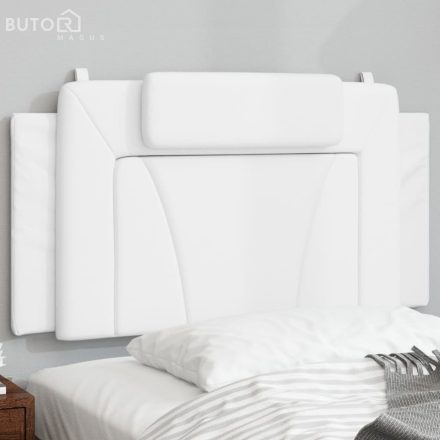 vidaXL fehér műbőr fejtámla párna 100 cm