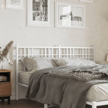 vidaXL fehér fém fejtámla 160 cm