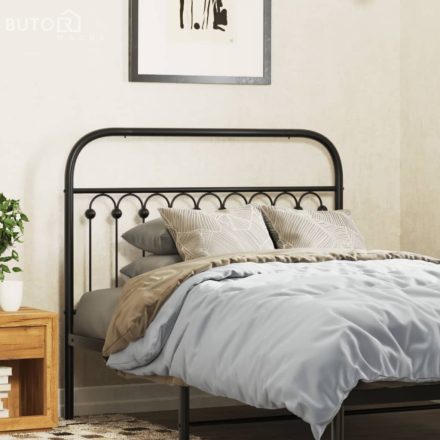vidaXL fekete fém fejtámla 107 cm