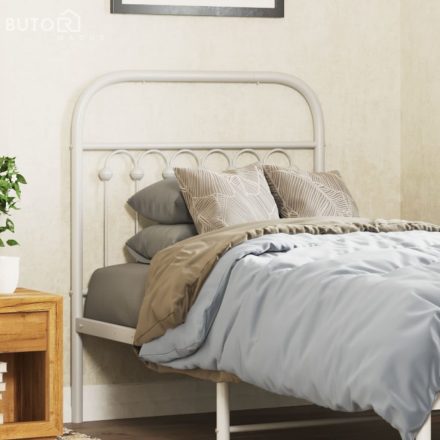 vidaXL fehér fém fejtámla 75 cm
