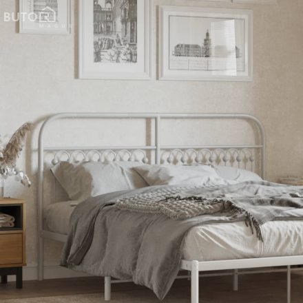 vidaXL fehér fém fejtámla 150 cm