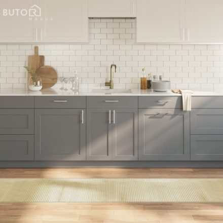 vidaXL négyszögletű világos természetes bambusz szőnyeg 60 x 300 cm