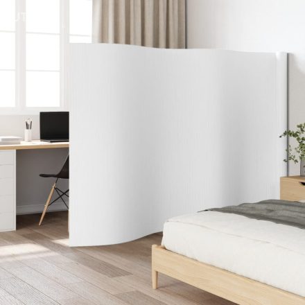 vidaXL fehér bambusz térelválasztó 165 x 600 cm
