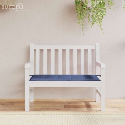 vidaXL tengerészkék oxford szövet kerti padpárna 100x50x4 cm