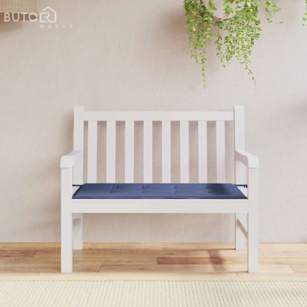vidaXL tengerészkék oxford szövet kerti padpárna 120x50x4 cm