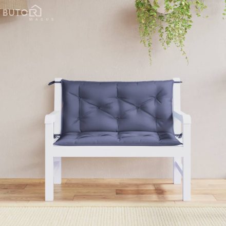 vidaXL 2 db tengerészkék oxford szövet kerti padpárna 100 x 50 x 7 cm