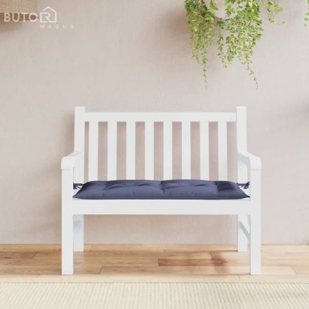vidaXL tengerészkék oxford szövet kerti padpárna 110 x 50 x 7 cm