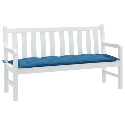 vidaXL melange kék szövet kerti padpárna 150 x 50 x 7 cm