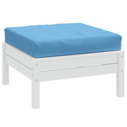 vidaXL melange kék szövet raklappárna 60x60x9,5 cm