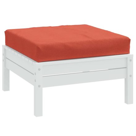 vidaXL melange piros szövet raklappárna 60x60x9,5 cm