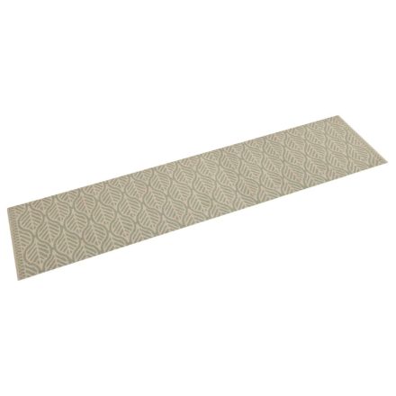 vidaXL mosható levélmintás bársony konyhaszőnyeg 60 x 300 cm