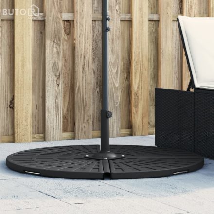 vidaXL napernyőtalp súly fogantyúval kereszttartós napernyőkhöz 14 kg