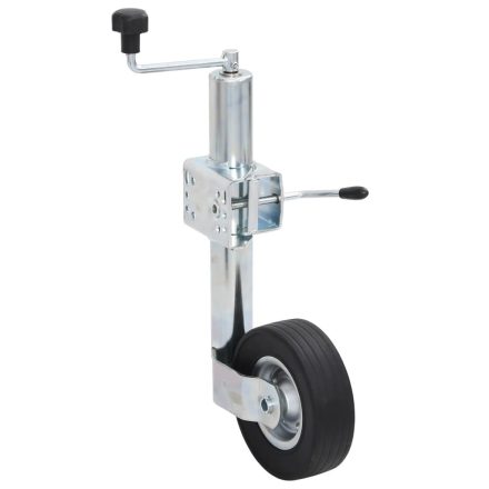 vidaXL horganyzott acél utánfutó orrkerék bilinccsel 60 mm