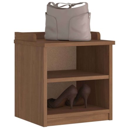 vidaXL SANDNES tömör fenyőfa előszobapad 45x40x50 cm