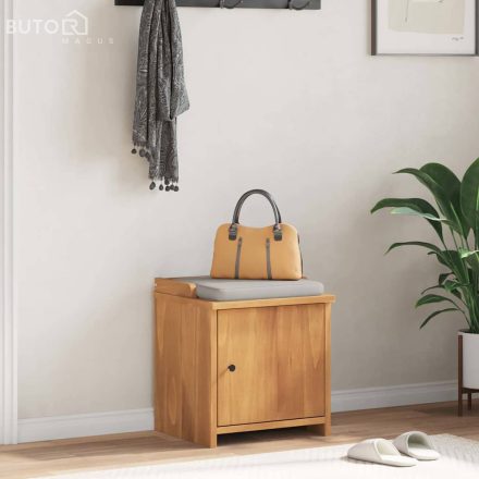 vidaXL SANDNES tömör fenyőfa előszobapad 45x40x50 cm