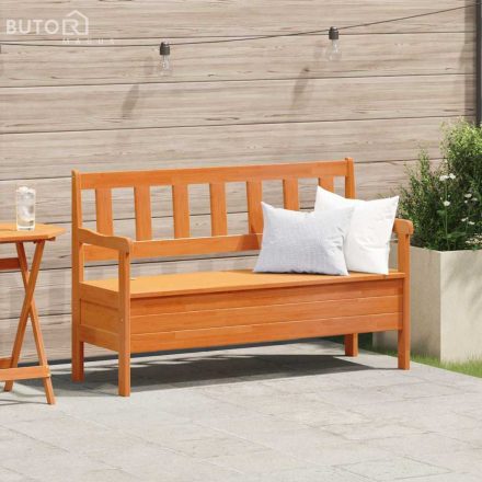 vidaXL Kültéri Pad Akác 119x76x44 cm Tömör Fa Fenyő