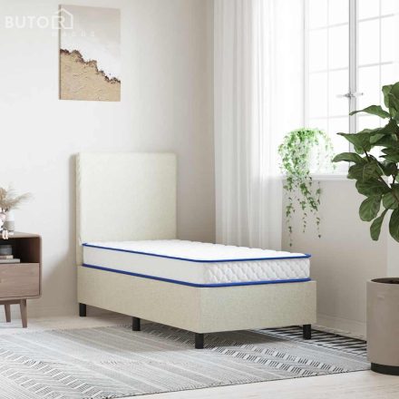 vidaXL fehér memóriahabos matrac 80 x 160 x 17 cm puha