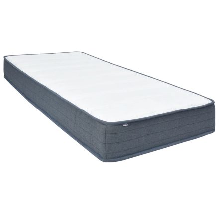 vidaXL szövet rugós matrac 2000 x 70 x 20 cm közepesen puha