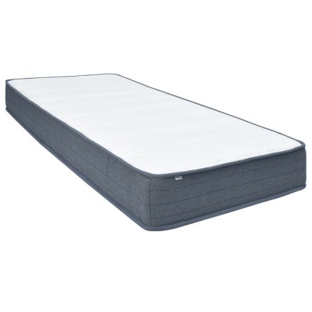 vidaXL szövet rugós matrac 190 x 90 x 20 cm közepesen puha