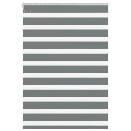 vidaXL zebrafüggönnyel sötét szürke szövetszélesség 90,9 cm poliészter