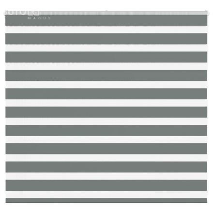 vidaXL zebrafüggönnyel sötét szürke szövetszélesség 150,9cm poliészter
