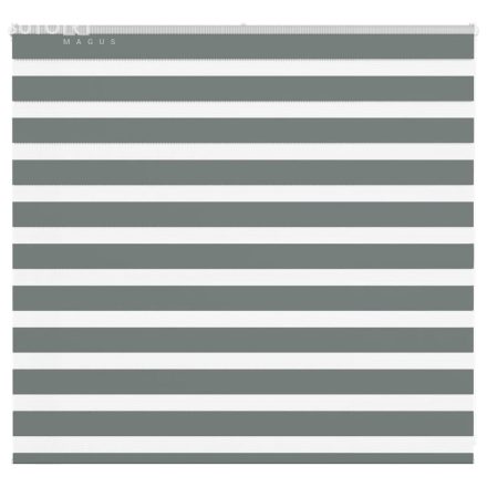 vidaXL zebrafüggönnyel sötét szürke szövetszélesség 155,9cm poliészter
