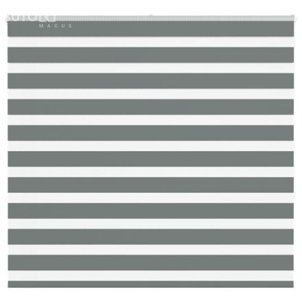 vidaXL zebrafüggönnyel sötét szürke szövetszélesség 160,9cm poliészter