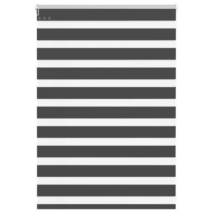 vidaXL zebrafüggönnyel fekete szövetszélesség 95,9 cm poliészter