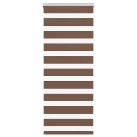 vidaXL zebrafüggönnyel barna szövetszélesség 55,9 cm poliészter
