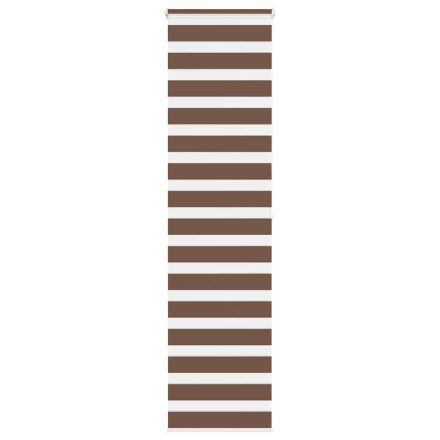 vidaXL zebrafüggönnyel barna szövetszélesség 55,9 cm poliészter