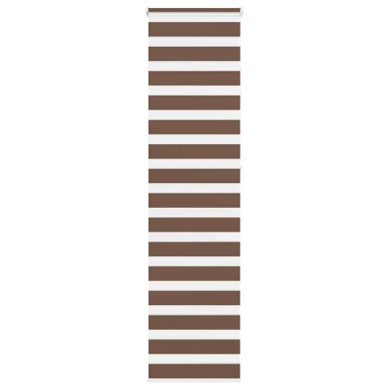 vidaXL zebrafüggönnyel barna szövetszélesség 55,9 cm poliészter