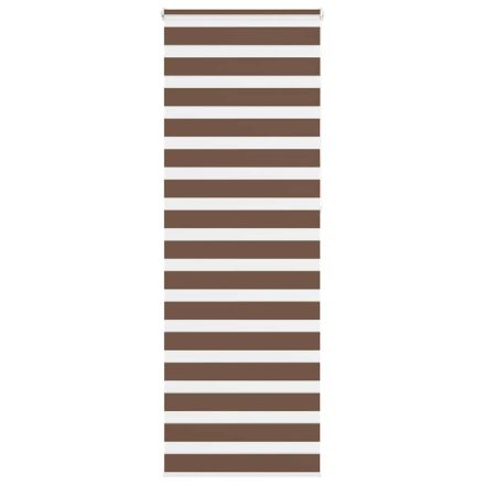 vidaXL zebrafüggönnyel barna szövetszélesség 85,9 cm poliészter