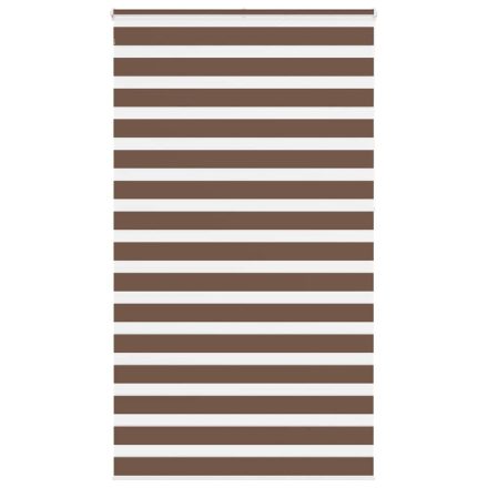 vidaXL zebrafüggönnyel barna szövetszélesség 130,9 cm poliészter