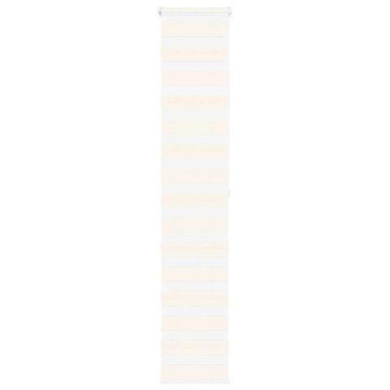 vidaXL zebrafüggönnyel márványbézs szövetszélesség 40,9 cm poliészter