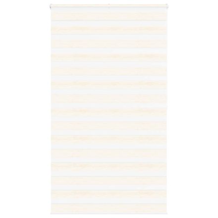 vidaXL zebrafüggönnyel márványbézs szövetszélesség 120,9 cm poliészter