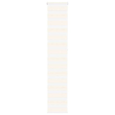 vidaXL zebrafüggönnyel márványbézs szövetszélesség 40,9 cm poliészter