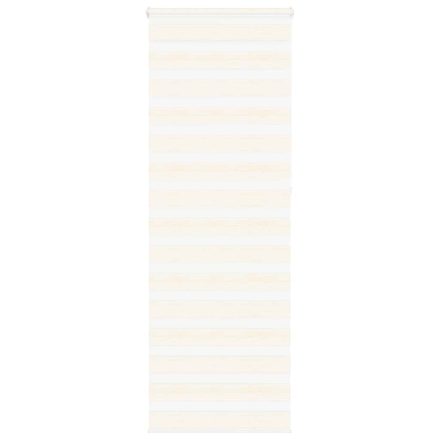 vidaXL zebrafüggönnyel márványbézs szövetszélesség 75,9 cm poliészter