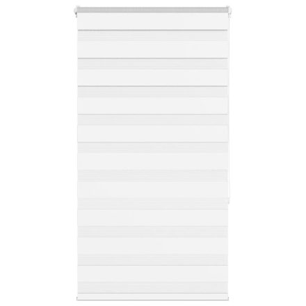vidaXL zebrafüggönnyel fehér szövetszélesség 70,9 cm poliészter