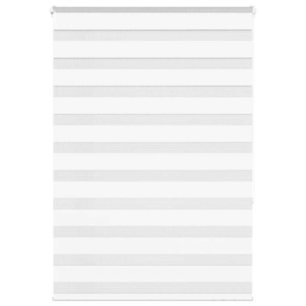 vidaXL zebrafüggönnyel fehér szövetszélesség 100,9 cm poliészter