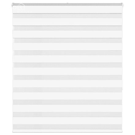 vidaXL zebrafüggönnyel fehér szövetszélesség 115,9 cm poliészter