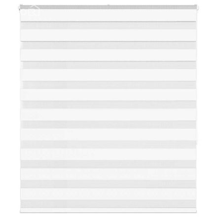 vidaXL zebrafüggönnyel fehér szövetszélesség 120,9 cm poliészter