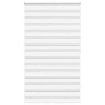 vidaXL zebrafüggönnyel fehér szövetszélesség 120,9 cm poliészter